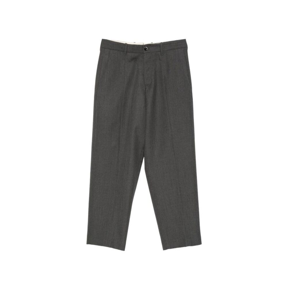 Nine In The Morning Grey Trousers - Regular & Straight-Leg Trousers Men